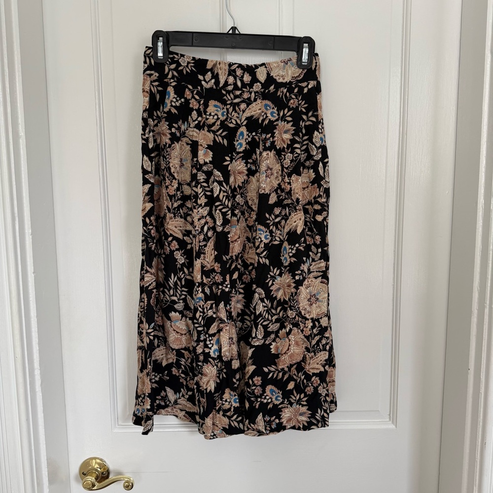 Sezane Floral Alicia Skirt